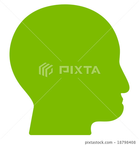 Bald Head Icon - Stock Illustration [18798408] - PIXTA