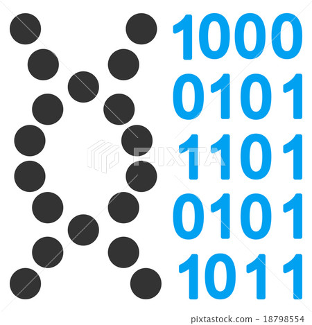 Dna Code Icon Dna Code Icon 18798554