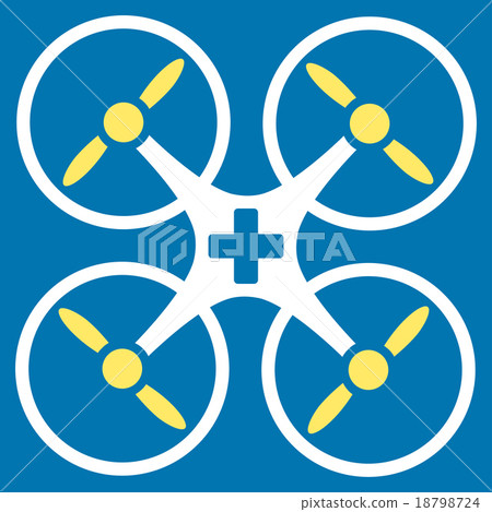 Medical Drone Icon 18798724