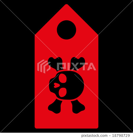 Death Label Icon Death Label Icon 18798729