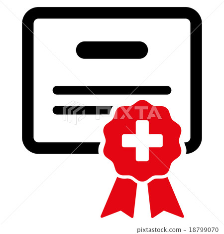 Medical Certification Icon Medical Certification Icon 18799070