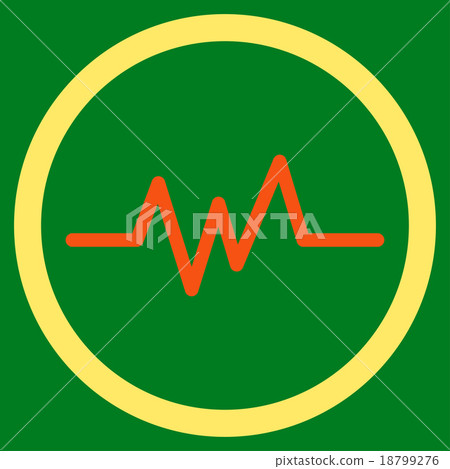 Pulse Monitoring Icon - Stock Illustration [18799276] - PIXTA