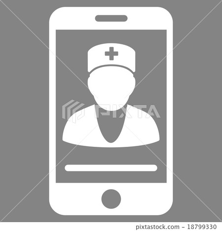 Mobile Doctor Icon Mobile Doctor Icon 18799330
