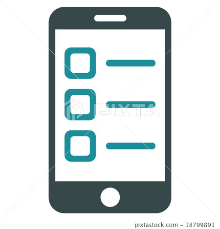 Mobile List Icon Mobile List Icon 18799891