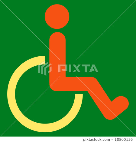 Disabled Person Icon Disabled Person Icon 18800136
