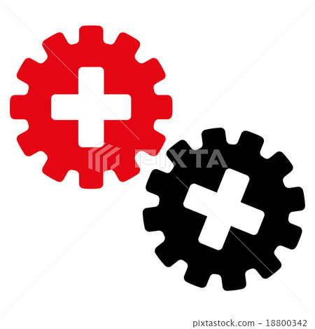 Medical Gears Icon 18800342