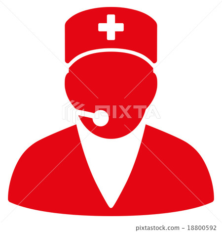 Medical Operator Icon Medical Operator Icon 18800592