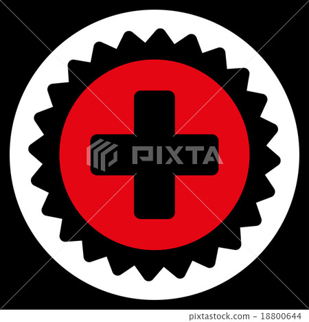 Medical Stamp Icon Medical Stamp Icon 18800644