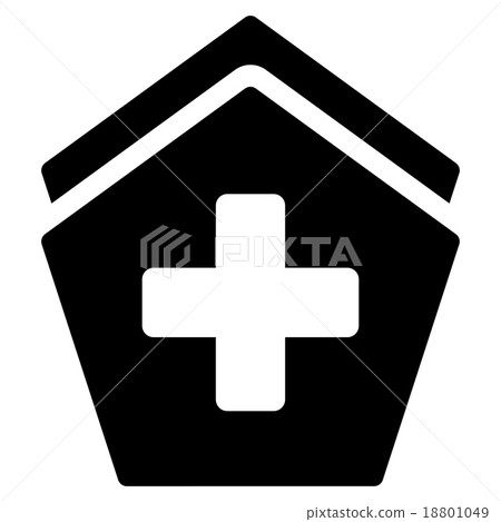 Clinic Building Icon Clinic Building Icon 18801049