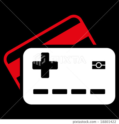 Medical Insurance Cards Icon Medical Insurance Cards Icon 18801422