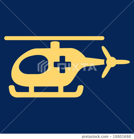 Emergency Helicopter Icon 18801698