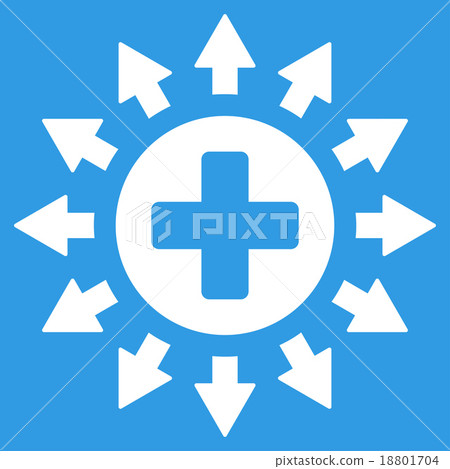Pharmacy Distribution Icon Pharmacy Distribution Icon 18801704