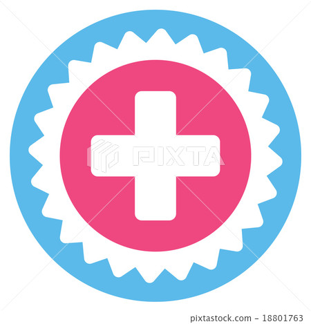 Medical Stamp Icon Medical Stamp Icon 18801763