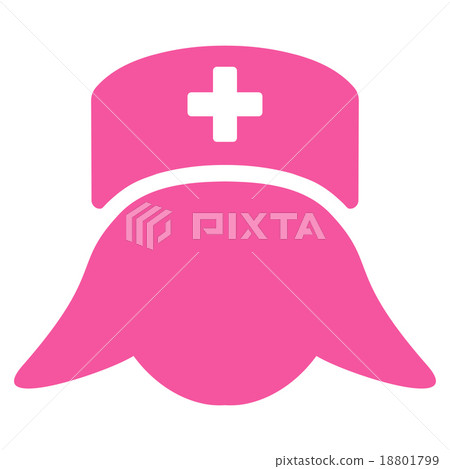 Hospital Nurse Head Icon Hospital Nurse Head Icon 18801799
