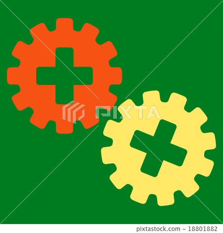 Medical Gears Icon Medical Gears Icon 18801882