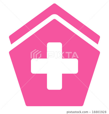 Clinic Building Icon Clinic Building Icon 18801928