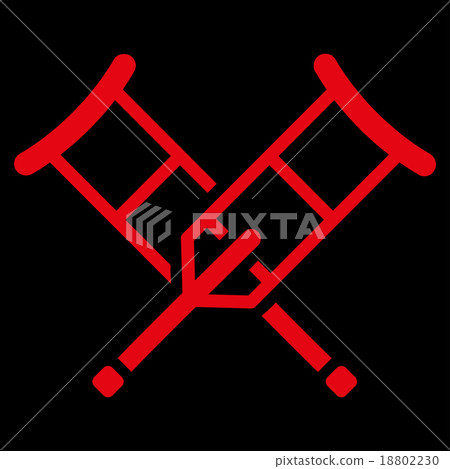 Crutches Icon 18802230