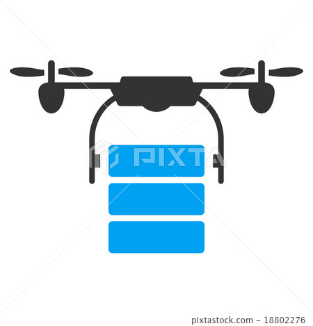 Cargo Drone Icon 18802276