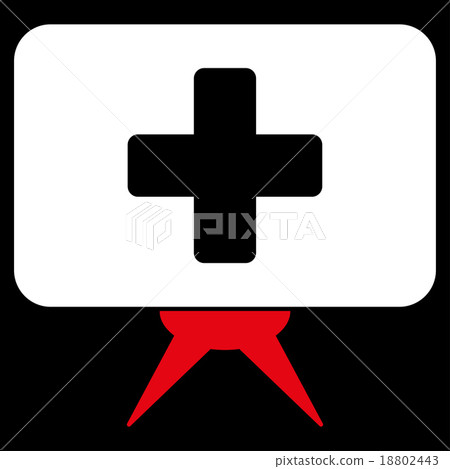 Health Care Presentation Icon Health Care Presentation Icon 18802443