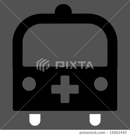 Medical Bus Icon Medical Bus Icon 18802495