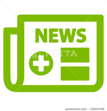 Medical Newspaper Icon 18802496