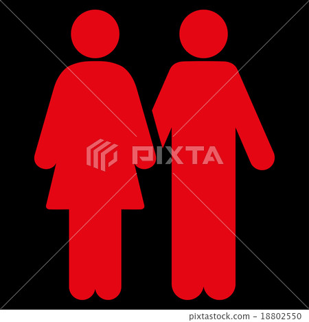 Human Couple Icon Human Couple Icon 18802550