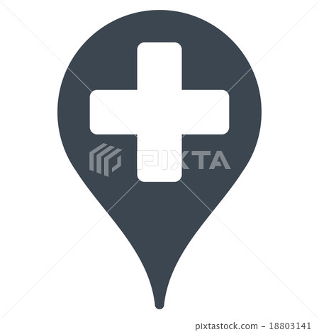 Medical Map Marker Icon Medical Map Marker Icon 18803141