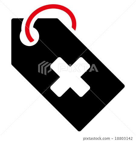 Hospital Tag Icon Hospital Tag Icon 18803142