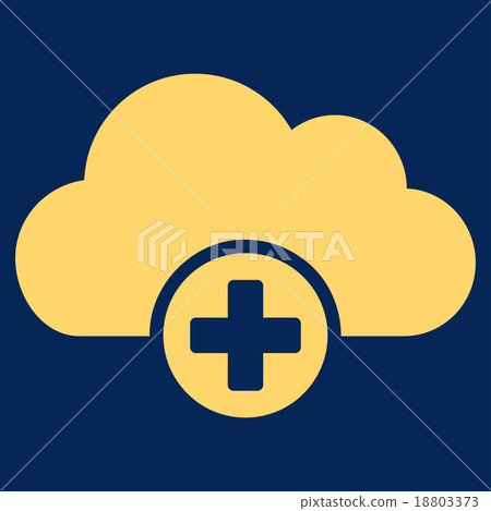 Cloud Medicine Icon Cloud Medicine Icon 18803373
