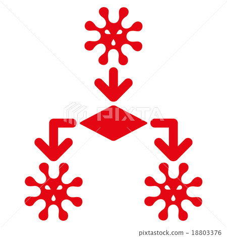 Virus Reproduction Icon Virus Reproduction Icon 18803376
