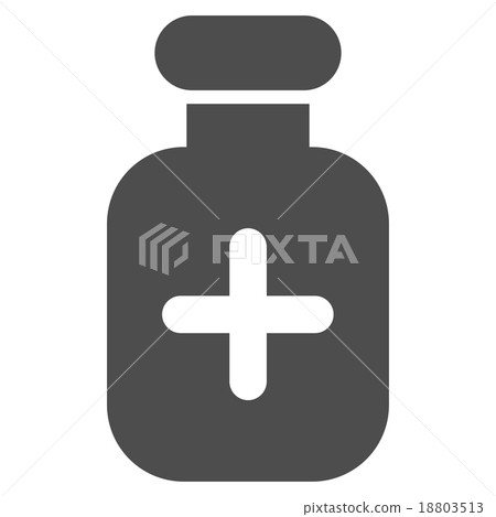 Medication Vial Icon 18803513