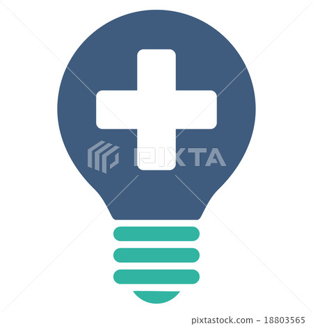 Healh Care Bulb Icon Healh Care Bulb Icon 18803565