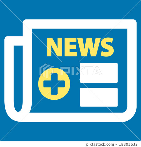 Medical Newspaper Icon Medical Newspaper Icon 18803632