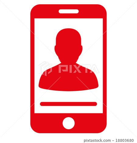 Mobile Contact Icon Mobile Contact Icon 18803680