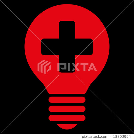 Healh Care Bulb Icon Healh Care Bulb Icon 18803994