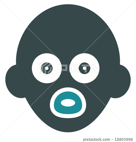 Baby Head Icon 18803998