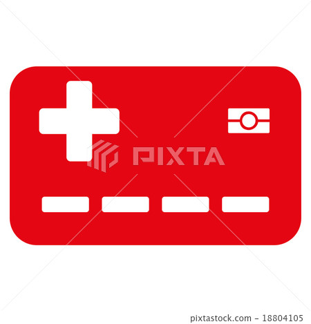 Medical Insurance Card Icon 18804105