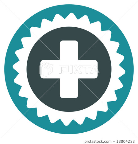 Medical Stamp Icon 18804258
