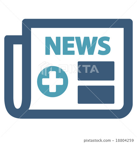 Medical Newspaper Icon Medical Newspaper Icon 18804259