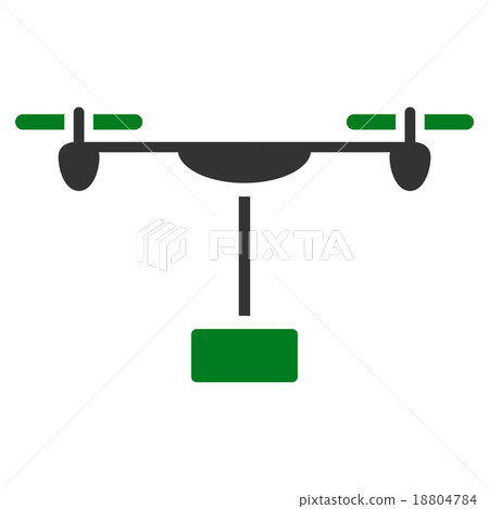 Drone Shipment Icon 18804784