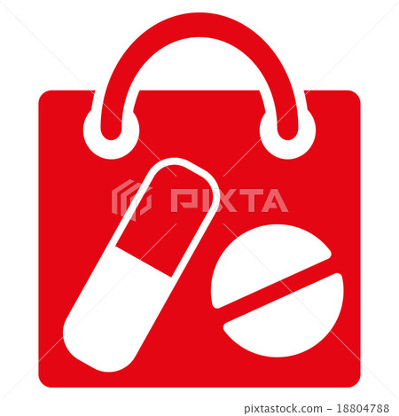 Drugs Shopping Bag Icon Drugs Shopping Bag Icon 18804788