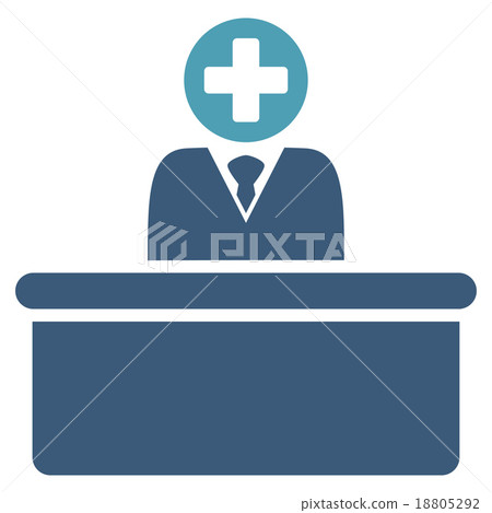 Medical Bureaucrat Icon 18805292