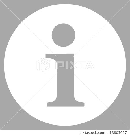 Information flat white color icon Information flat white color icon 18805627