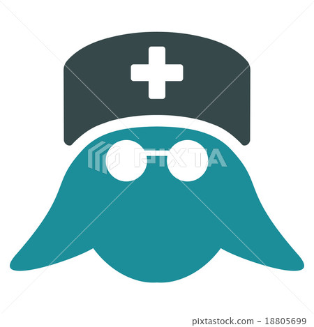 Medical Nurse Head Icon Medical Nurse Head Icon 18805699
