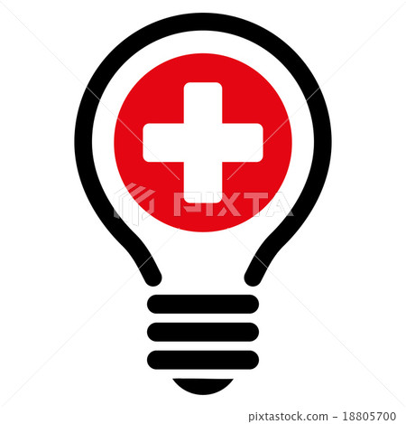 Medical Bulb Icon Medical Bulb Icon 18805700