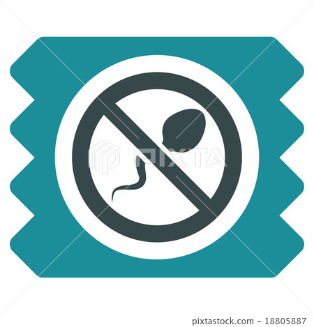 Spermicide Condom Icon 18805887
