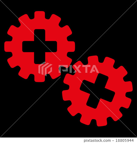 Medical Gears Icon Medical Gears Icon 18805944