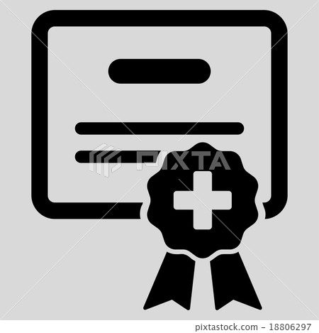 Medical Certification Icon 18806297