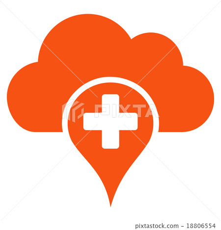 Medical Cloud Icon Medical Cloud Icon 18806554
