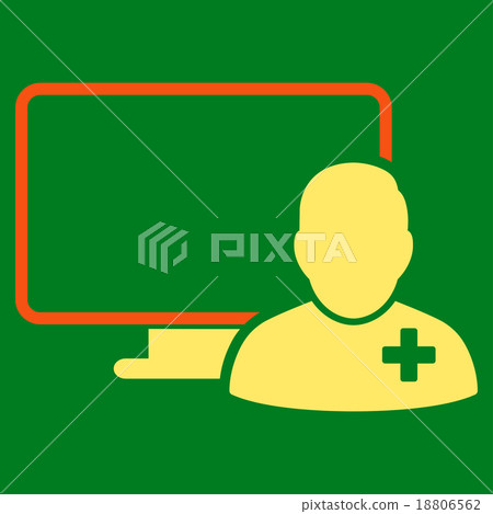 Online Doctor Icon 18806562